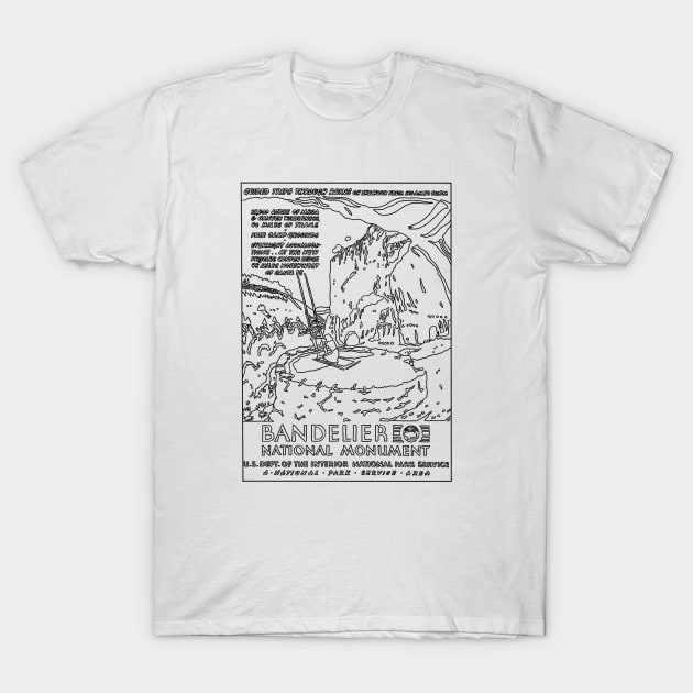 Bandelier T-Shirt by TheCosmicTradingPost